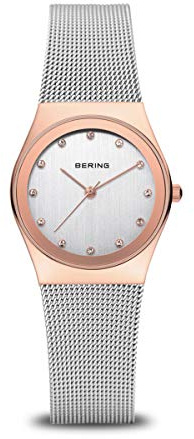 BERING Damen Uhr Quarz Movement - Classic Collection mit Edelstahl und Saphirglas 12927-064 Armbandsuhren - 3 ATM