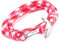 Unendlich U Hope Anker Damen Herren Charm Armband Geflochten Nylonseil Legierung Wickelarmband Multilayer Armreifen, Rot