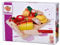 Eichhorn Tabla Alimentos y Cuchillo, Set de Juguetes de Madera para Niños a Partir de 2 Años - Madera, 25 x 14 x 3,5 cm