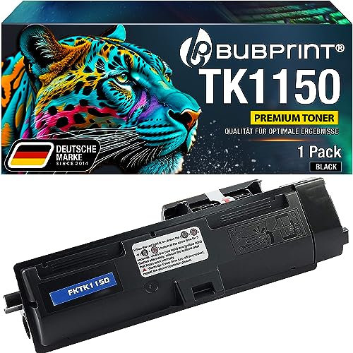 Bubprint Toner kompatibel als Ersatz für Kyocera TK 1150 TK-1150 TK1150 für ECOSYS M2135DN 2135DN M2635DN M2735DW 2735DW P2200 P2235DN P 2235DN P2235DW Schwarz