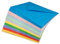 100 Bunt Briefumschläge Paket DIN C5-100 g/m² Kuverts Ohne Fenster 16,2 x 22,9 cm - Nassklebung spitze Klappe - Umschläge Mix farbig zum Geburtstag - Glüxx-Agent