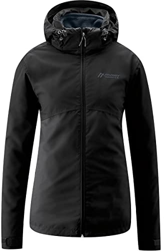 Maier Sports Damen rekken dj w Outdoorjacke, Schwarz, 40 EU