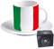 My Custom Style tazzina Espresso+piattino#Bandiera Italia#60x57mm