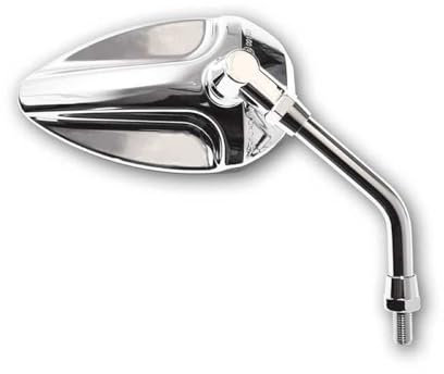 Spiegel Motorrad universal JACK, ABS verchromt, M10x1.25 rechts und links, Stück