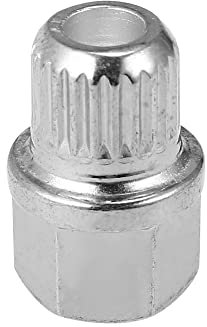 X AUTOHAUX 38/22PT Hollow Car Anti Theft Wheel Lock Lug Nut Screw Removal Key for B-MW