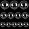 30 Stücke Transparent Bobo Ballons YUTOU Runde Luftballons Latex Helium Ballons Jumbo Bobo Klar Luftballons für Hochzeit Festivals Geburtstag Party Deko (8Zoll 11Zoll 12Zoll)