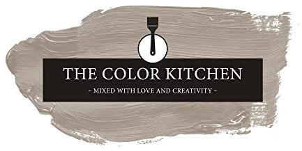 Livingwalls THE COLOR KITCHEN universelle Wandfarbe - Malerfarbe für Wohnräume und Arbeitszimmer - matte Innenfarbe in Taupe - 2,5l Deckfarbe in TCK1018