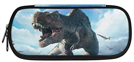 Belidome Federmäppchen für Kinder, Schulbedarf, Tier-Dino, Einheitsgröße, Schulranzen-Set