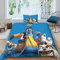 CIFEAR 3D Ice Age Bettwäsche Set Kinder Bettbezug Set Animation Betten Set Für Kinder Mädchen Jungen Ultraweiche Mikrofaser Bettbezüge Set, Niedlich Single（135x200cm）