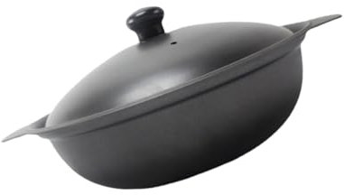 Zerodeko 1pièce Casserole Fonte Pour Poulet Braisé Et Riz Idéale Pour Cuisine à Domicile Avec Couvercle Résistant Aux Hautes Températures Parfait Pour Repas Famille Restaurants