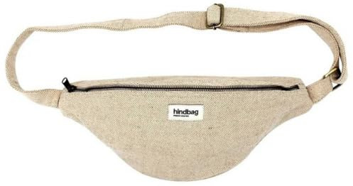 HINDBAG - Kollektion Sasha - Fanny Pack Größe L - Bio-Baumwolle (Jute)