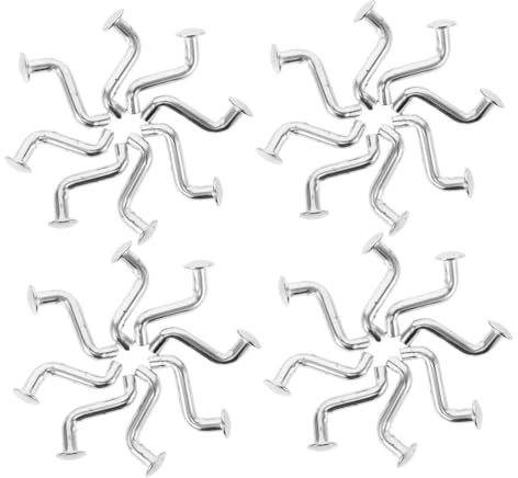 ULTECHNOVO 50pezzi Bullone Per Scaffalatura Portapallet Perno Di Sicurezza Per Trave Trasversale Accessorio Per Scaffalatura Portapallet Di Metallici Duraturi