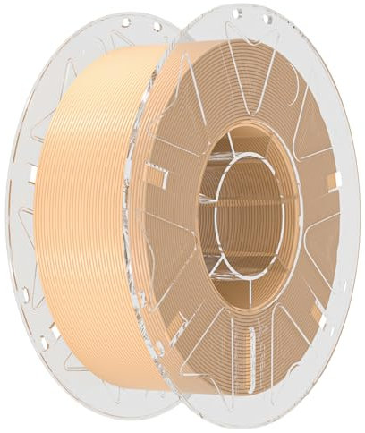 Creality Hyper PLA RFID Filamento 1,75mm 1kg, Hochgeschwindigkeits Filamento 1.75 PLA für 3D-Drucker (30-600mm/s), Kompatibel mit K2 Plus Combo & CFS (Creality Filamento System), Beige