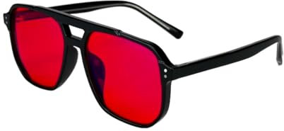 UVtech SLEEP-3M 100% Blaulichtfilter Rote Brille Computerbrille PC Gaming Bluelight Filter Uv Blue Light Blocking Glasses Anti Damen Herren