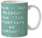 Mr. & Mrs. Panda Tasse Spruch Papa Meister - Geschenk, Humor, Dankeschön, Freude, Porzellantasse, Kaffeetassen, Danke, Jubiläen, Liebe, Teebecher,