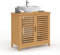 IDMarket – Mueble bajo lavabo baño bambú BEA
