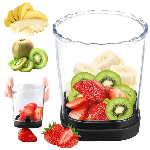 Strawberry Slicer, Portable Fruit Slicing Cup, Stainless Steel Blade, Strawberry Cutting Tool with Push Plate for Banana Egg (Black)