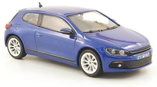 VW Scirocco 3, met.-blau, 2008, Modellauto, Fertigmodell, Norev 1:43