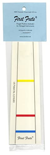 Griffbrett Markierung FIRST FRET 122, für 1/8 Cello, 460 mm