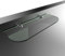 Straight Acrylic Safety Shelf 300mm x100mm, Bathroom, Bedroom, Office, Glass Effect by Expression Products