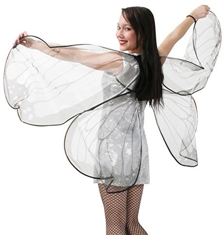 Nachtfalterflügel, Breite: ca. 200 cm, Fasching, Karneval, Mottoparty