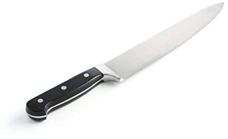 QUID PROFESSIONAL CUCH 25CM INOX Chef Black QDPRO, Negro, Estandar