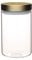 MasterClass - Bocal de Conservation en Verre avec Couvercle en Laiton, 1 L
