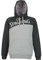 Spalding Herren Street Hoody Jacke, grau Melange/anthrazit melan, S