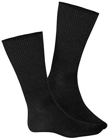 HUDSON Herren Socken Relax Soft druckfreier Bund Black 0005 43/46