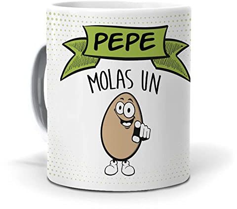 Taza Pepe, molas un Huevo