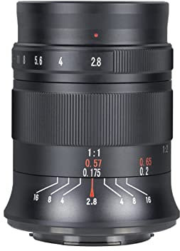 7artisans 60 mm F2.8 APS-C Festes Makroobjektiv für Panasonic Olympus Four Thirds MFT M4/3 spiegellose Kameras, manueller Fokus für Makrofotografie