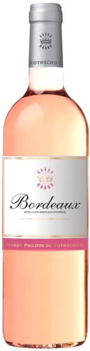 Rothschild Bordeaux AOC Rosé, Trockener Roséwein aus Frankreich (1 x 0,75l)