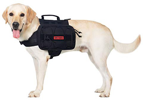 OneTigris Mammoth Sac à Dos pour Chien Version 2.0 - pour Camping, randonnée - Taille M/L