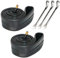 2er Pack Fahrradschlauch mit 3 Reifenlöffel Eisenreifenhebel, 12 14 16 18 20 22 24 26 Fahrrad Innenschlauch Reifen Straße MTB Fahrrad Innen Reifenschlauch Anti-Pannen-Schlauch(20)