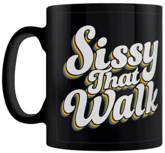 Grindstore Sissy That Walk Tasse Panel Tasse schwarz