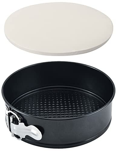 7 Inch Springform Pan for Instant Pot 6, 8 Qt Pressure Cooker 50Pcs Parchment Paper Baking Mold Round Leakproof Nonstick Removable Bottom Bakeware for Cake Cheesecakes Pizza and Quiches Accessories