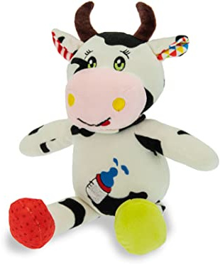 Teorema 39399 - Spieluhr Plüsch, Daisy la Mucca, 22 cm, flauschig und kuschelig