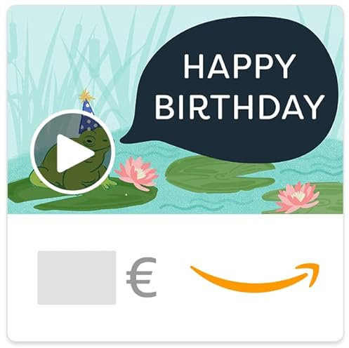 Digitaler Amazon.de Gutschein mit Animation (Frosch)