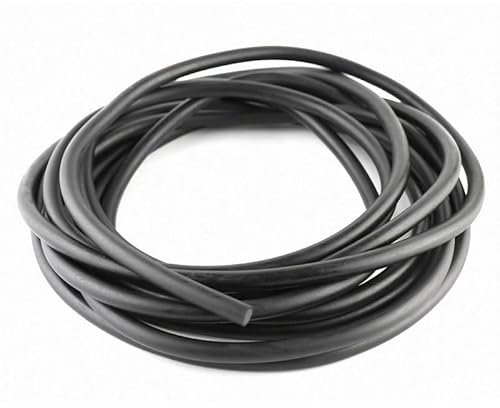 Rundschnur dichtung gummi 1m EPDM schwarz gummischnur rundschnüre moosgummi fugenschnur (Durchmesser 6mm)