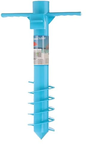 1PEZZO SUPPORTO PER OMBRELLONE A TRIVELLA ø5 x h 41 cm - doppio manico