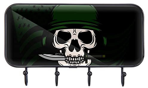 Teschio con baionetta ganci adesivi personalizzati ganci asciugamani ganci da parete per cucina bagno