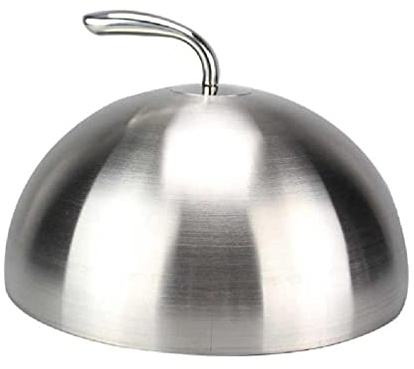 20/24/26/28cm Edelstahl Steak Abdeckung Teppanyaki Dome Dish Deckel Lebensmittel Abdeckung 20/24/26/28cm Edelstahl Steak Abdeckung