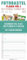Alpha Edition - Foto-Bastelplaner für 2 2025 Bastelkalender, 19,5x45cm, Do it yourself Kalendar mit 3 Spalten für Termine, mit Ferienterminen DE/AT/CH, Mondphasen und deutchem Kalendarium
