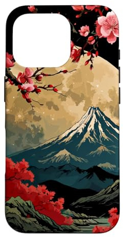 Aesthetic Vintage Japan Style Asian Japanese Case for iPhone 16 Pro