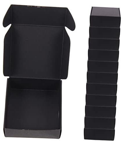 SHOWERORO 25stücke Versandpapierboxen Papierverpackungsboxen Lieferpapierboxen Aufbewahrungsboxen Aus Papier Faltenboxen Für Umschläge Kleinteile Spielzeug Handtücher