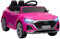 AIYAPLAY Audi Q8 E-tron Licensed Electric Car for Kids, 12V Electric Ride Age 3+ on Sportback Design with Remote Control, 4 Suspension Wheels, LED Headlights, Music, Horn, for Ages 3-4 - Pink