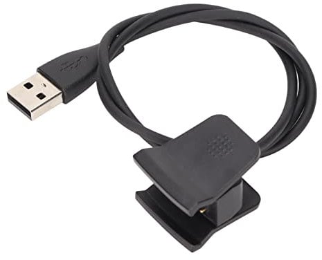 Charger USB Charging Cable Dock Stand for Fitbit Alta HR Smartwatch Data with 0.5m Length Cable, Black, for Fitbit Alta HR Smartwatch