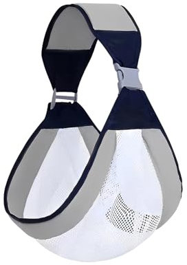 SHENGYIG Portabebés Lateral de Cadera, Ajustable y Transpirable | Para Bebés Recién Nacidos de 0 a 12 Meses | Correas Ergonomicas y Regulables