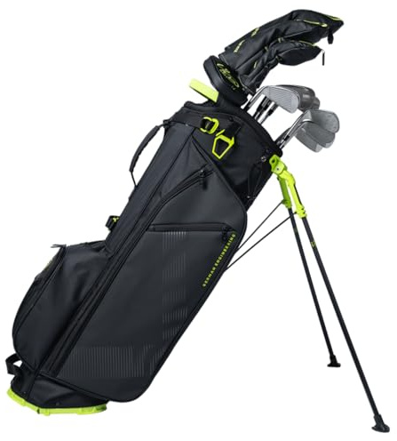 Vice Golf Men's Boost Plus Complete Club Set with Golf Bag (Right Hand) (Black/Silver, Steel)