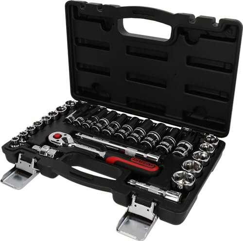 KS Tools 918.0627 Coffret de douilles 3/8 - CHROMEplus - 27pcs